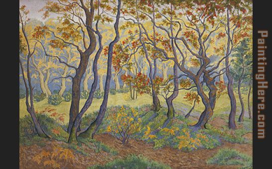 Unknown Artist paul ranson Edge of the Forest